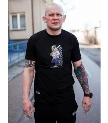 Środowisko Miejskie T-shirt Koszulka Baseball Bear Black