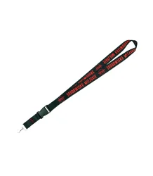 Środowisko Miejskie Smycz Do Kluczy Classic Black/Red
