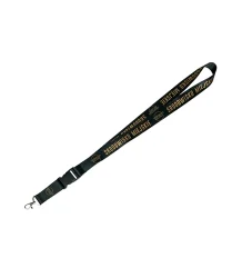 Środowisko Miejskie Smycz Do Kluczy Classic Black/Gold
