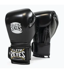 Cleto Reyes Rękawice Bokserskie Velcro Sparing Gloves Black/Silver