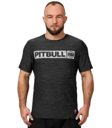 Pit Bull T-shirt Koszulka Hilltop Casual Sport Black Melange