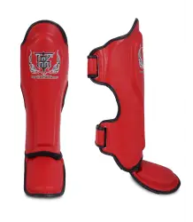 Top King Ochraniacze Piszczeli Tksgp Pro Red/Black Piping