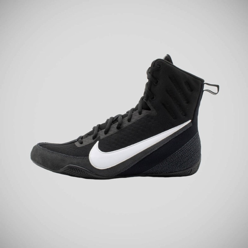 Nike Machomai 3 Boxing Shoes Black/White | eBay
