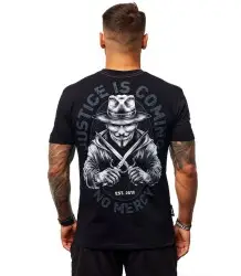 Octagon T-Shirt Koszulka Justice Is Coming Black