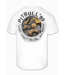 Pit Bull T-shirt Koszulka Męska Driving White