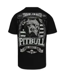 Pit Bull T-shirt Koszulka Męska Troublemaker Black