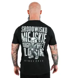 Środowisko Miejskie T-shirt Koszulka Essential Street Bear Black