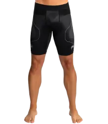 Venum Nexus Vale Tudo Shorts Spodenki Kompresyjne Black/Silver