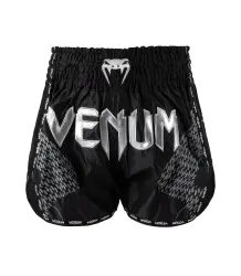Venum Nexus Spodenki Muay Thai Shorts Black/Silver