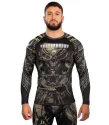 Venum Invader Rashguard Long Sleeve Długi Rękaw Black/Sand