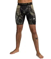 Venum Invader Vale Tudo Spodenki Kompresyjne Black/Sand