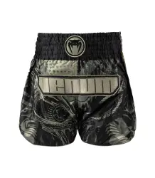 Venum Invader Spodenki Muay Thai Shorts Black/Sand