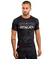 Venum Eclipse Rashguards Short Sleeves Krótki Rękaw Black/Ivory
