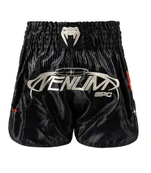 Venum Eclipse Spodenki Muay Thai Shorts Black/Ivory