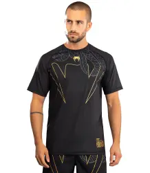 Venum Serpenti Dry Tech Koszulka Treningowa Black/Silver/Gold
