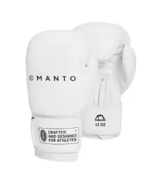 MANTO Rękawice Bokserskie Impact+ White