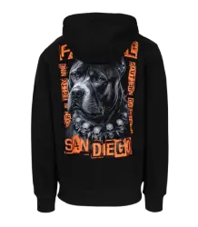 Pit Bull Bluza Z Kapturem Hooded Męska Blacky