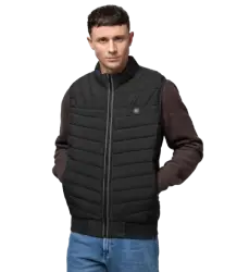 Pit Bull Bezrękawnik Pikowany Bez Kaptura Naylor Black