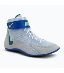 Nike Buty Zapaśnicze Speedsweep VIII White/Blue/Lime