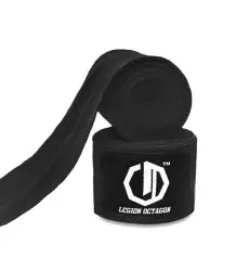 Octagon Owijki/Bandaże Bokserskie Legion Standard Black 5m