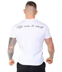 Octagon T-Shirt Koszulka Tyle Szans Ile Odwagi White