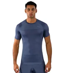 Venum Rashguard G-Fit Air Krótki Rękaw ShortSleeve Foogy Blue