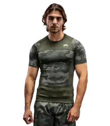 Venum Rashguard G-Fit Air Krótki Rękaw ShortSleeve Army Camo