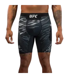 UFC Venum Spodenki Kompresyjne Fusion Vale Tudo Authentic Fight Night Black