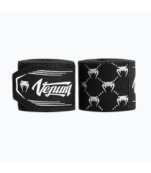 Venum Bandaże Bokserskie Owijki 2,5m Monogram Black/White