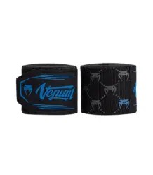 Venum Bandaże Bokserskie Owijki 4m Monogram Black/Blue
