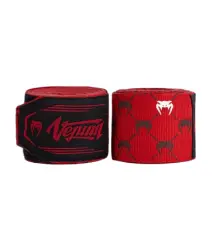 Venum Bandaże Bokserskie Owijki 4m Monogram Red