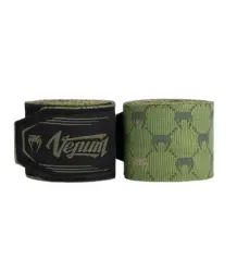 Venum Bandaże Bokserskie Owijki 4m Monogram Khaki
