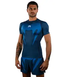 Venum Rashguard Krótki Rękaw Short Sleeve No Gi Indigo