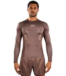 Venum Rashguard Długi Rękaw Long Sleeve No Gi Chocolate Brown
