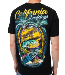 Pit Bull T-Shirt Koszulka Surfdog Black