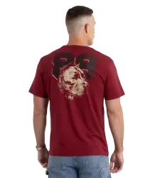 Pit Bull T-Shirt Koszulka Dog 89 Burgundy