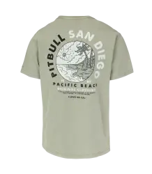 Pit Bull T-Shirt Koszulka Planet Surf Dusty Salvia