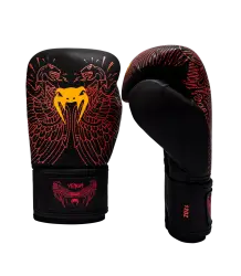 Venum Rękawice Bokserskie Quetzal Fury Black/Fury Red