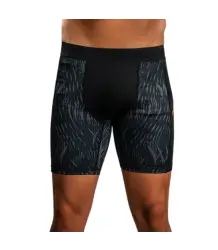 Venum x Chimaev Vale Tudo Shorts Spodenki Kompresyjne Wild Borz Black/Grey