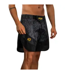 Venum x Chimaev Fightshorts Spodenki MMA Wild Borz Black/Gold