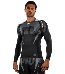 Venum Rashguard Długi Rękaw Long Sleeve Adrenaline Black/Grey