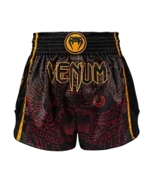 Venum Spodenki Muay Thai Shorts Quetzal Fury Black/Fury Red
