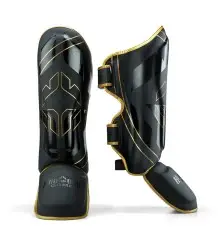 Ground Game Ochraniacze Na Piszczele Logo 3.0 Gold