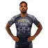 Venum Rashguard Krótki Rękaw Short Sleeve Wolf Atak Black/Grey