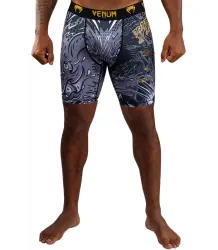 Venum Vale Tudo Shorts Spodenki Kompresyjne Wolf Atak Black/Grey