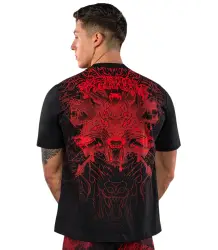 Venum T-shirt Koszulka Wolf Atak Black/Red