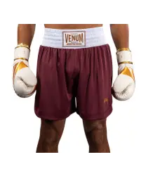 Venum Spodenki Bokserskie Classic Boxing Shorts Burgundy