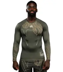 Venum Serpenti Rashguard Long Sleeves Długi Rękaw Khaki/Bronze/Ivory