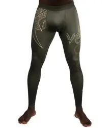 Venum Leginsy Kompresyjne Spats Serpenti Khaki/Bronze