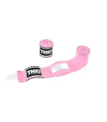 Top King Bandaże Bokserskie Elastyczne Owijki TKHWR-01-PK Pink 4m